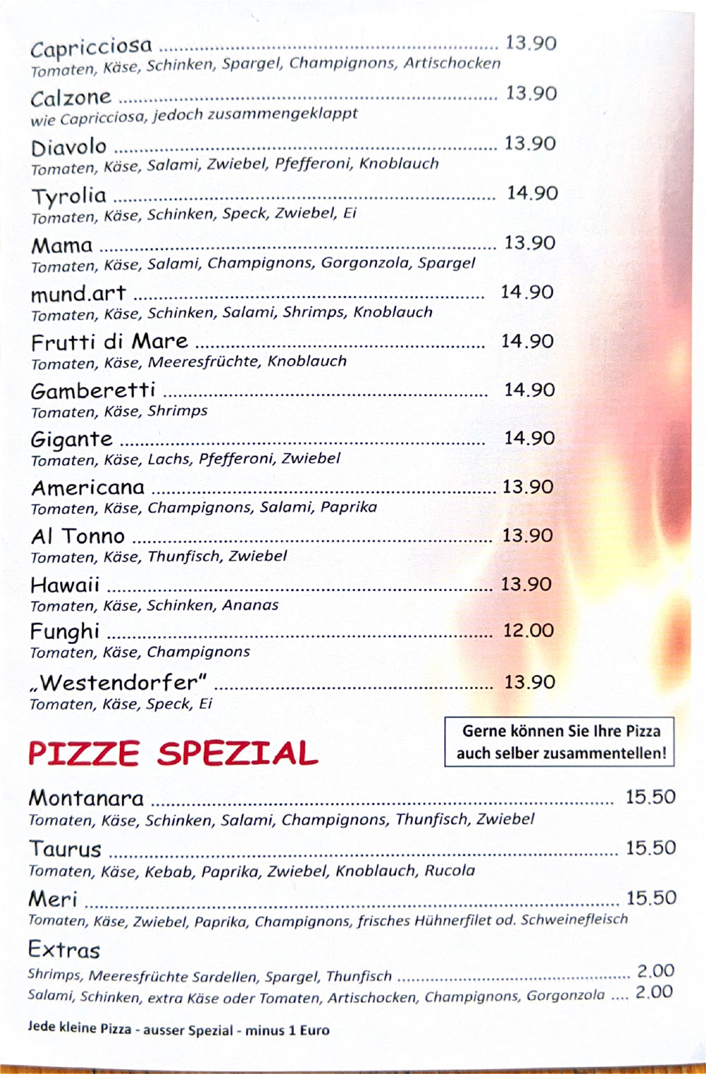 Pizza Brixental