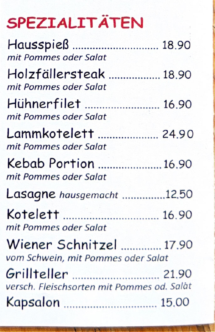 Schnitzel Westendorf