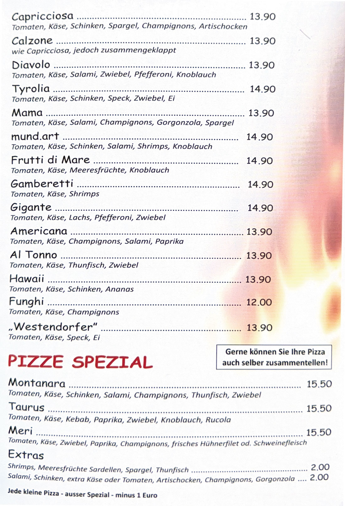 Pizza Brixental